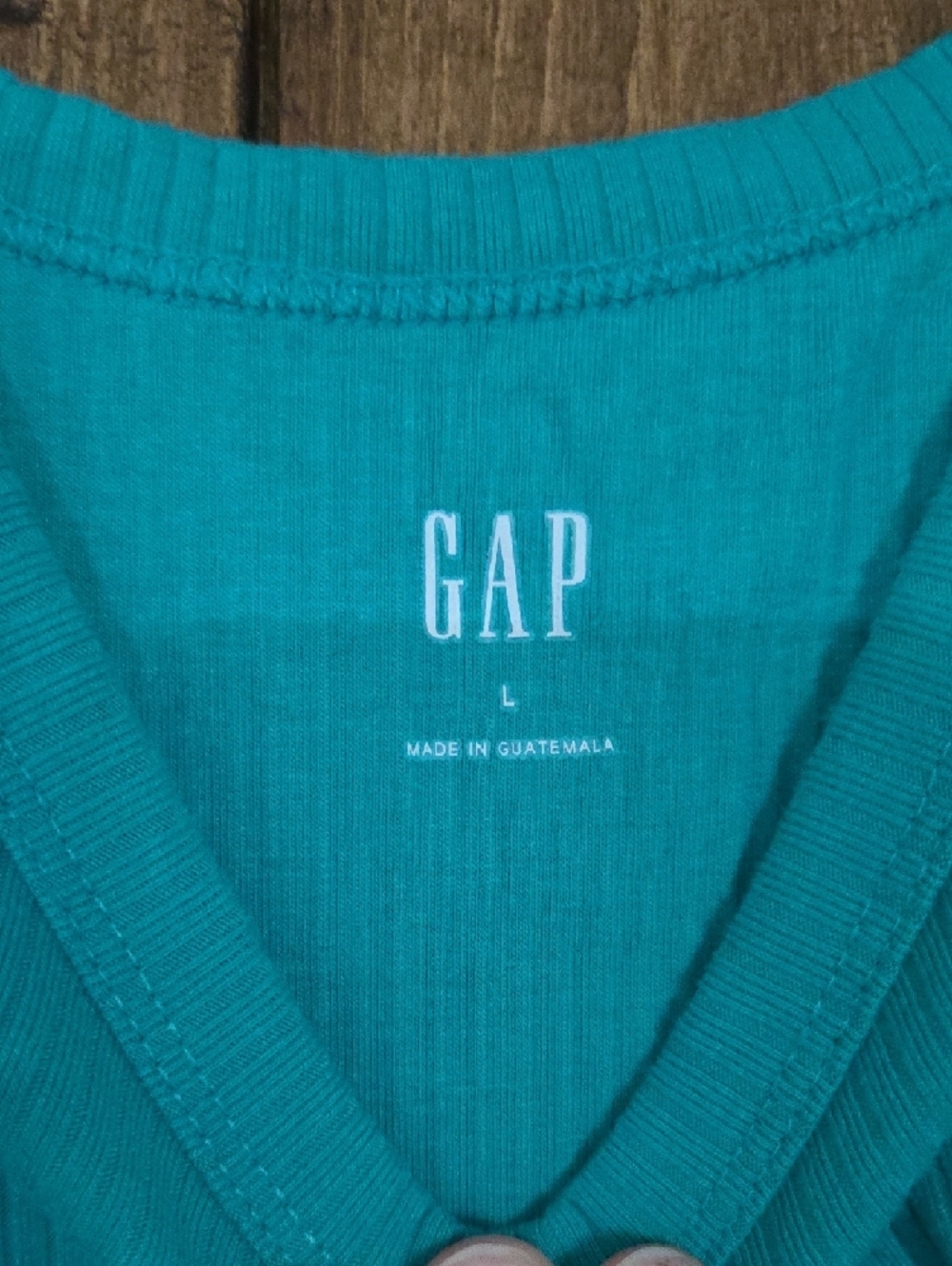 GAP Light Green Ribbed Tank - Picture 6 of 6